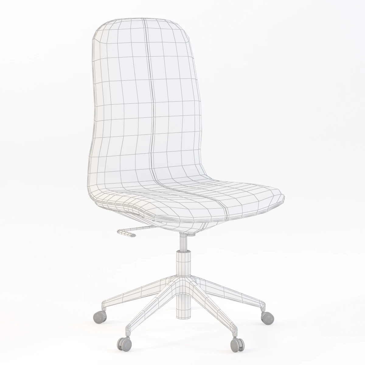 IKEA Langfjall Swivel Chair 3D Model_04