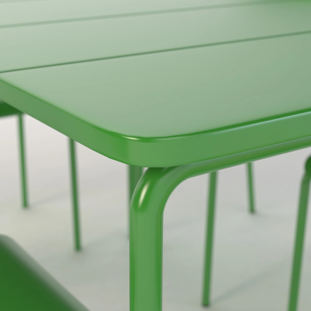 Ikea Vaddo Outdoor Chair Stool Table 3D Model_09