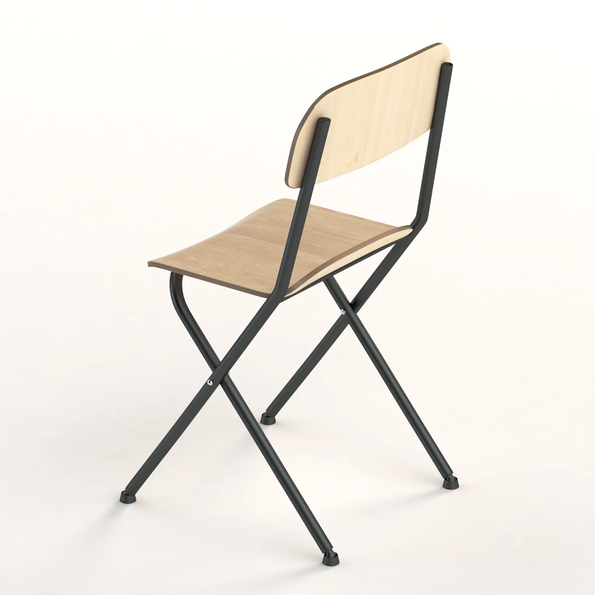 IKEA VSSAD Folding chair 3D Model_03