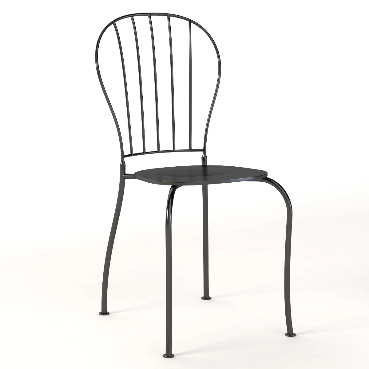 IKEA Wrought Metal Lacko Chair 3D Model_01