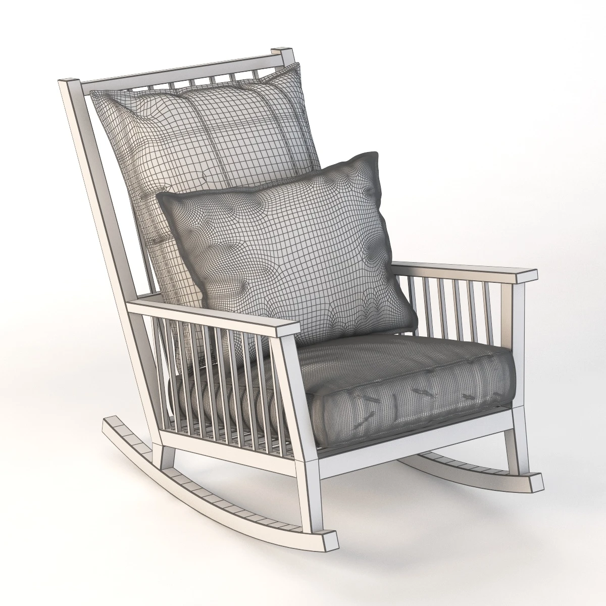 InOut 709 Gervasoni Rocking Armchair 3D Model_013