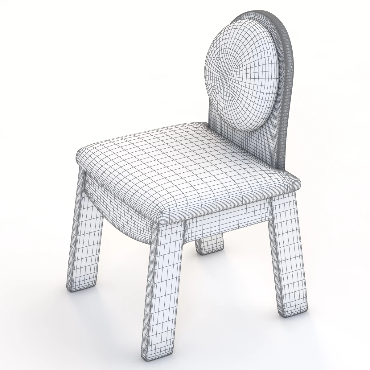 Junior 200 Childrens Chair 3D Model_010