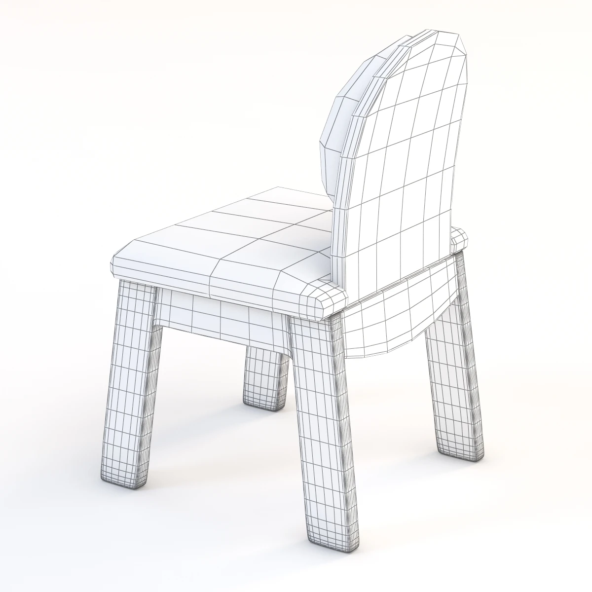 Junior 200 Childrens Chair 3D Model_05