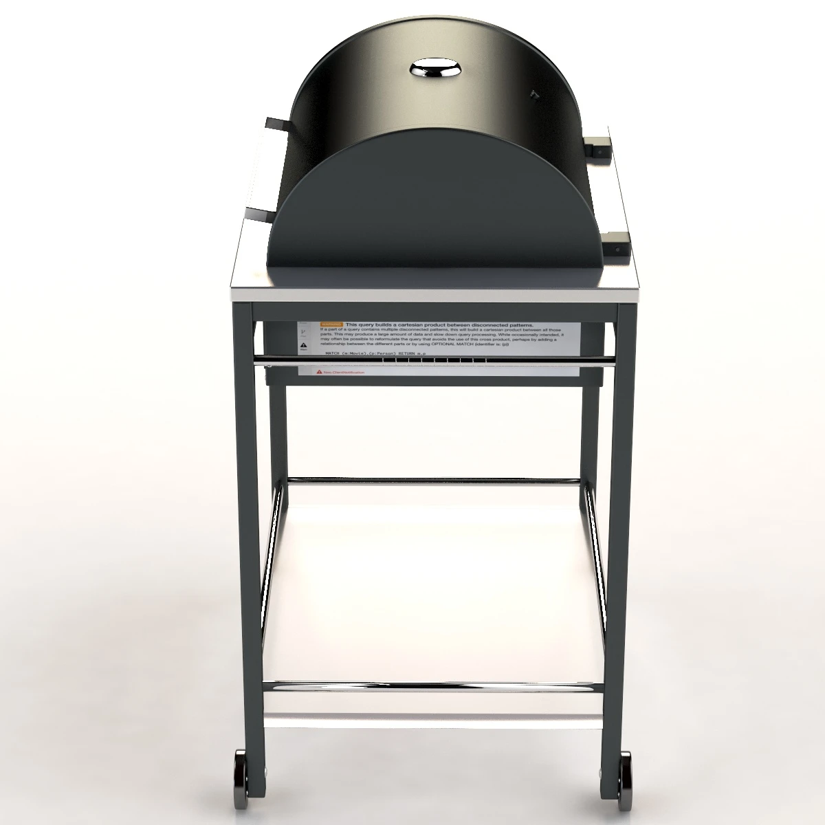 Klasen Charcoal Covered BBQ Maker 3D Model_04