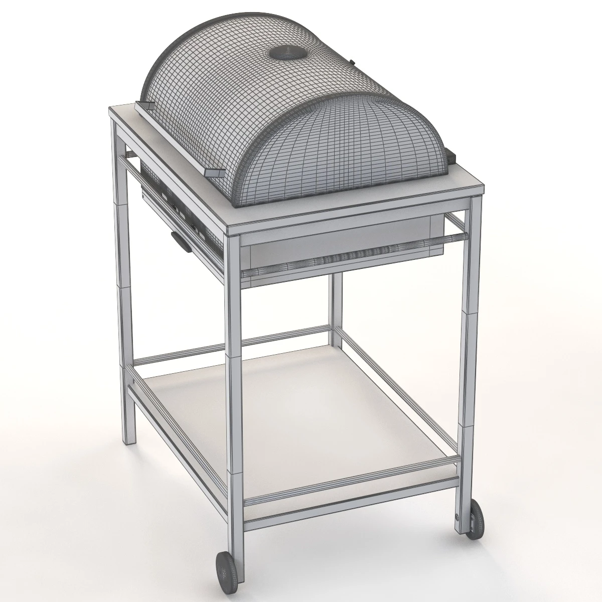 Klasen Charcoal Covered BBQ Maker 3D Model_09