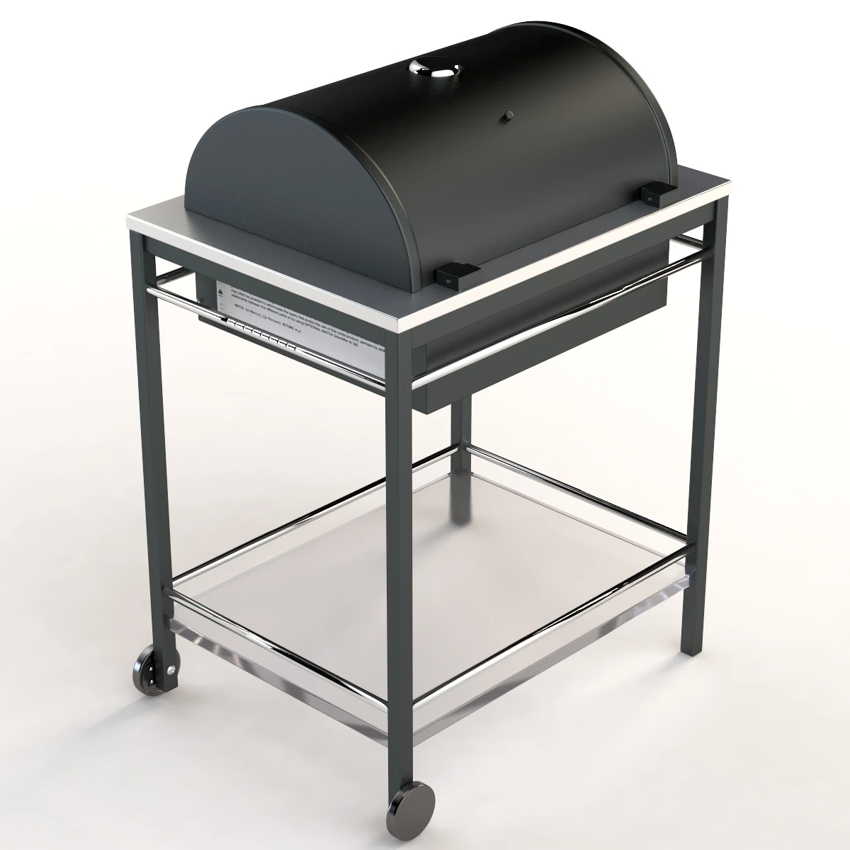 Klasen Charcoal Covered BBQ Maker 3D Model_03