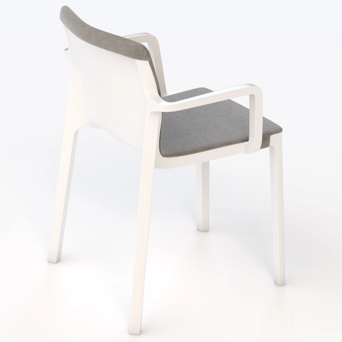 Kristalia Lp Armchair Padded 3D Model_07