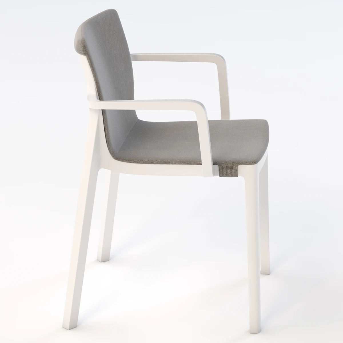 Kristalia Lp Armchair Padded 3D Model_06