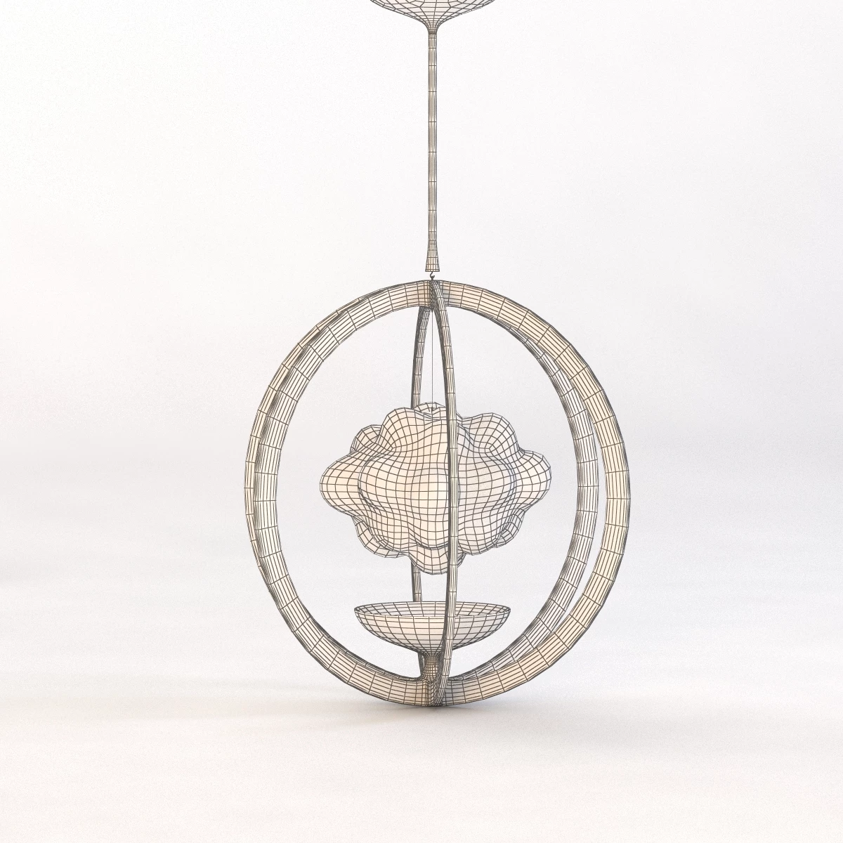 Magritte Illuminated Pendant 3D Model_04