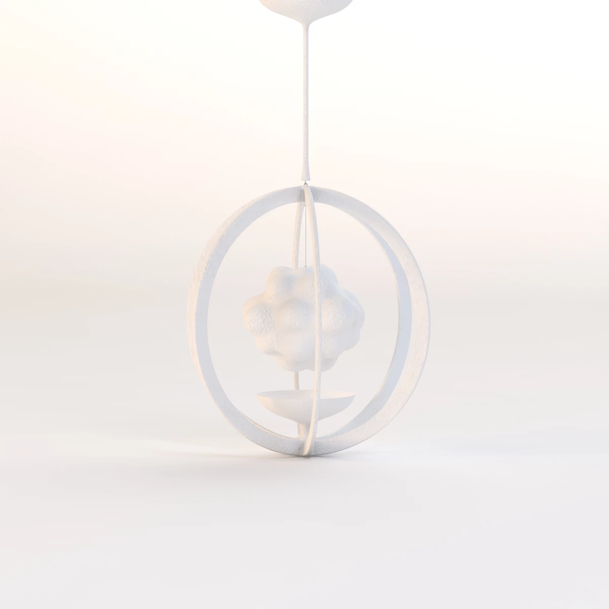 Magritte Illuminated Pendant 3D Model_011