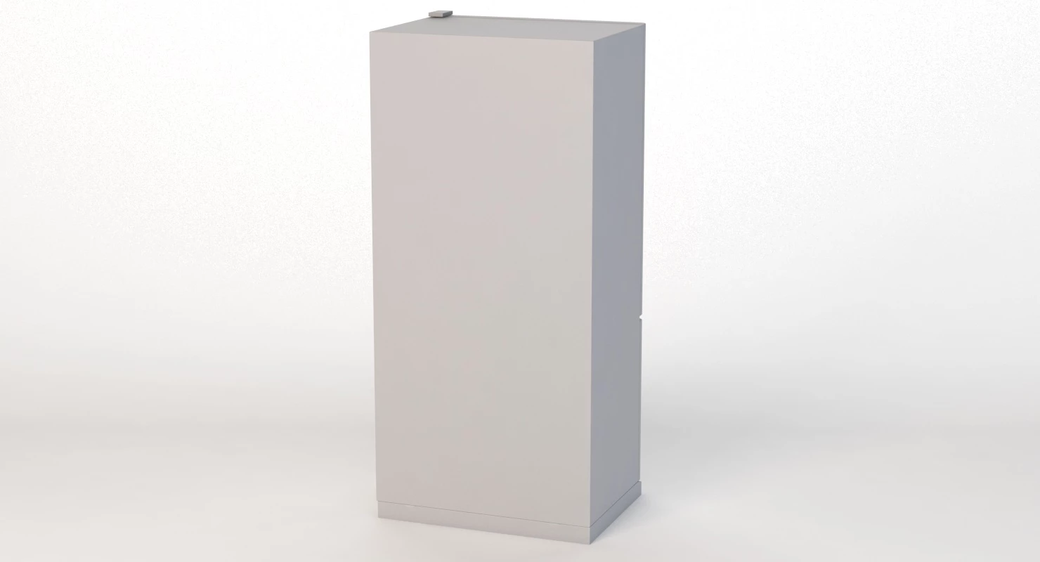 Maytag Bottom Freezer Refrigerator 3D Model_06