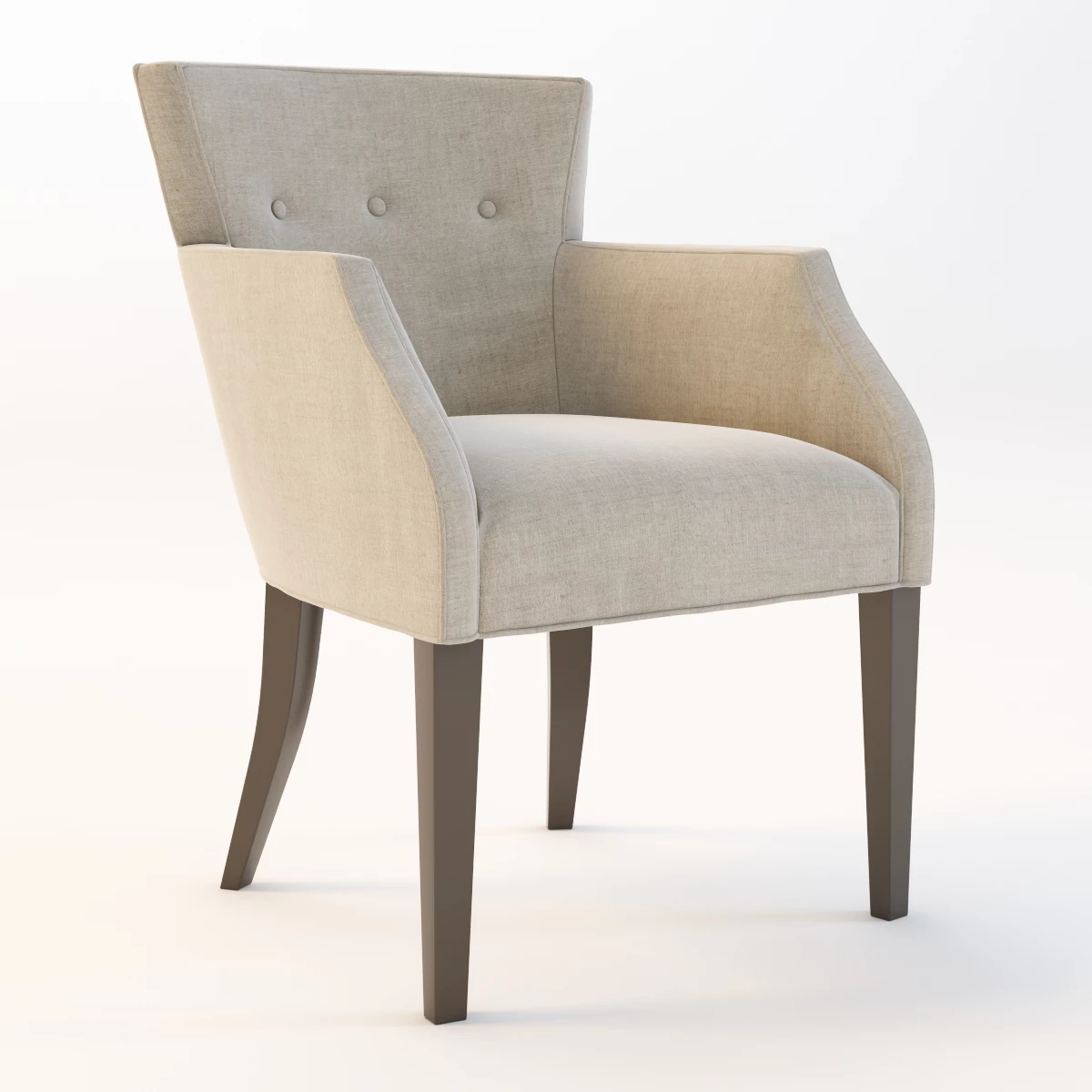 Modern Luxury Occasional Chair 92017 3D Model_01