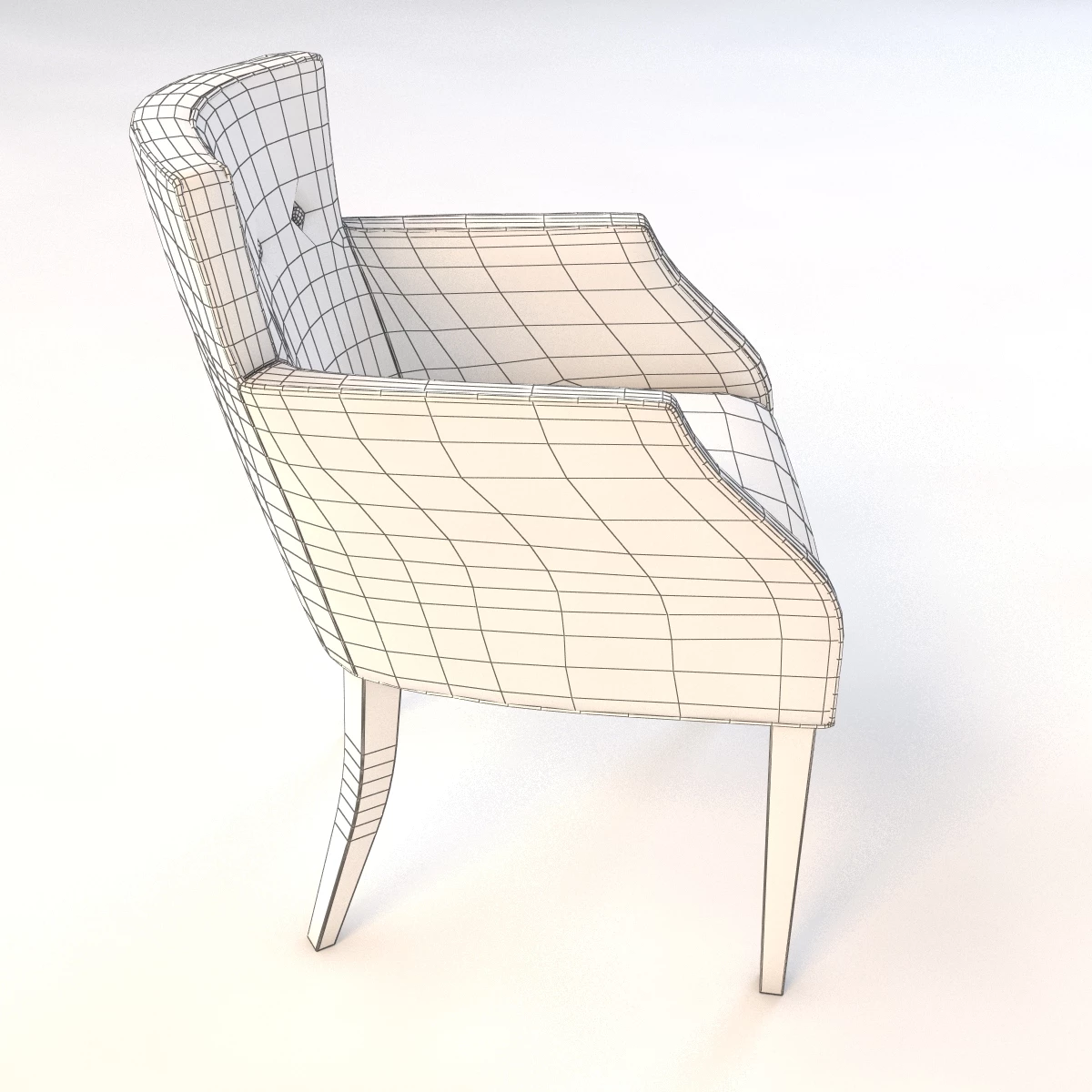 Modern Luxury Occasional Chair 92017 3D Model_06