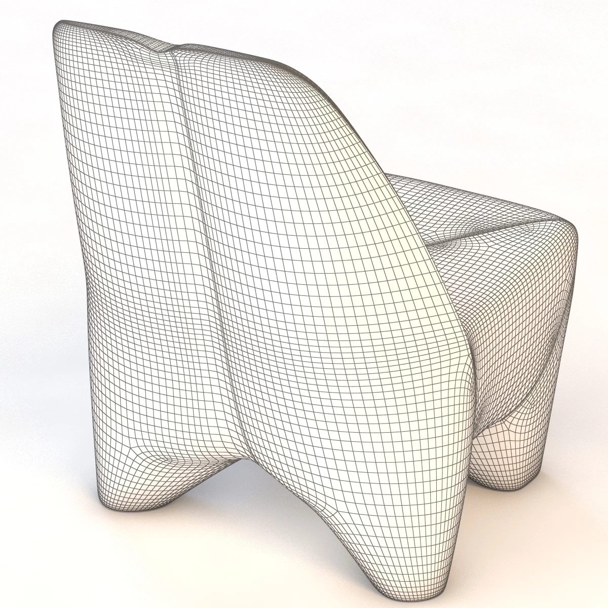 Moroso Binta Armchair 3D Model_010