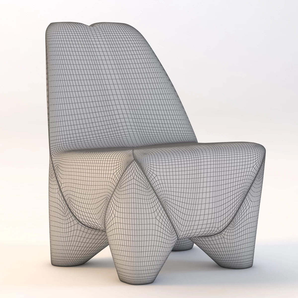 Moroso Binta Armchair 3D Model_03