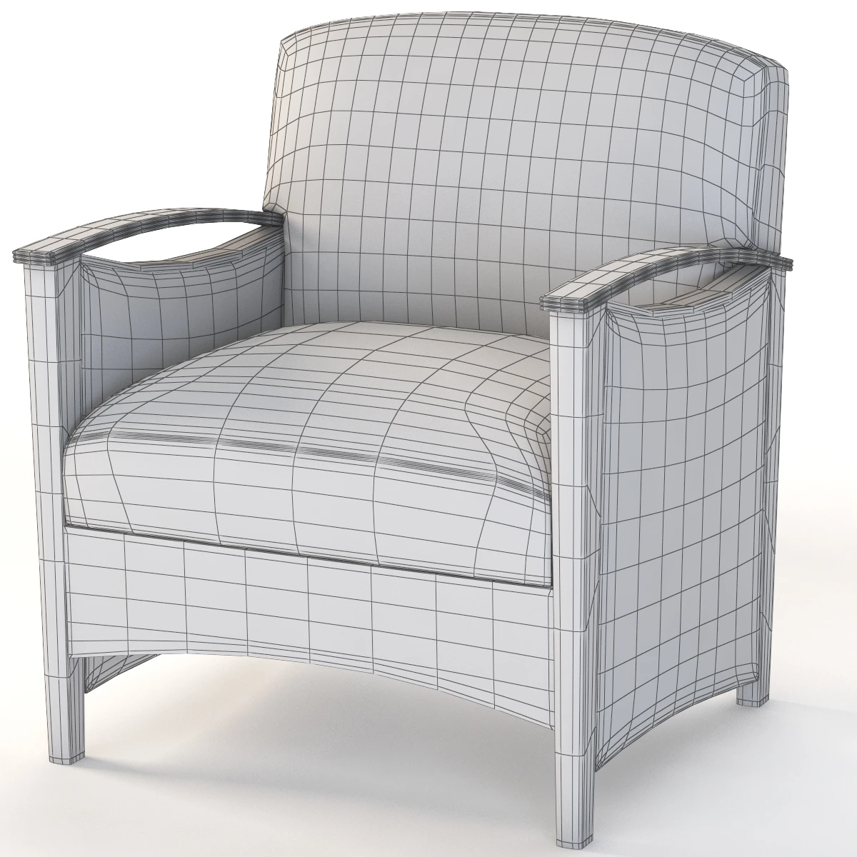 Nemschoff Cities Uptown Medium Armchair 3D Model_011