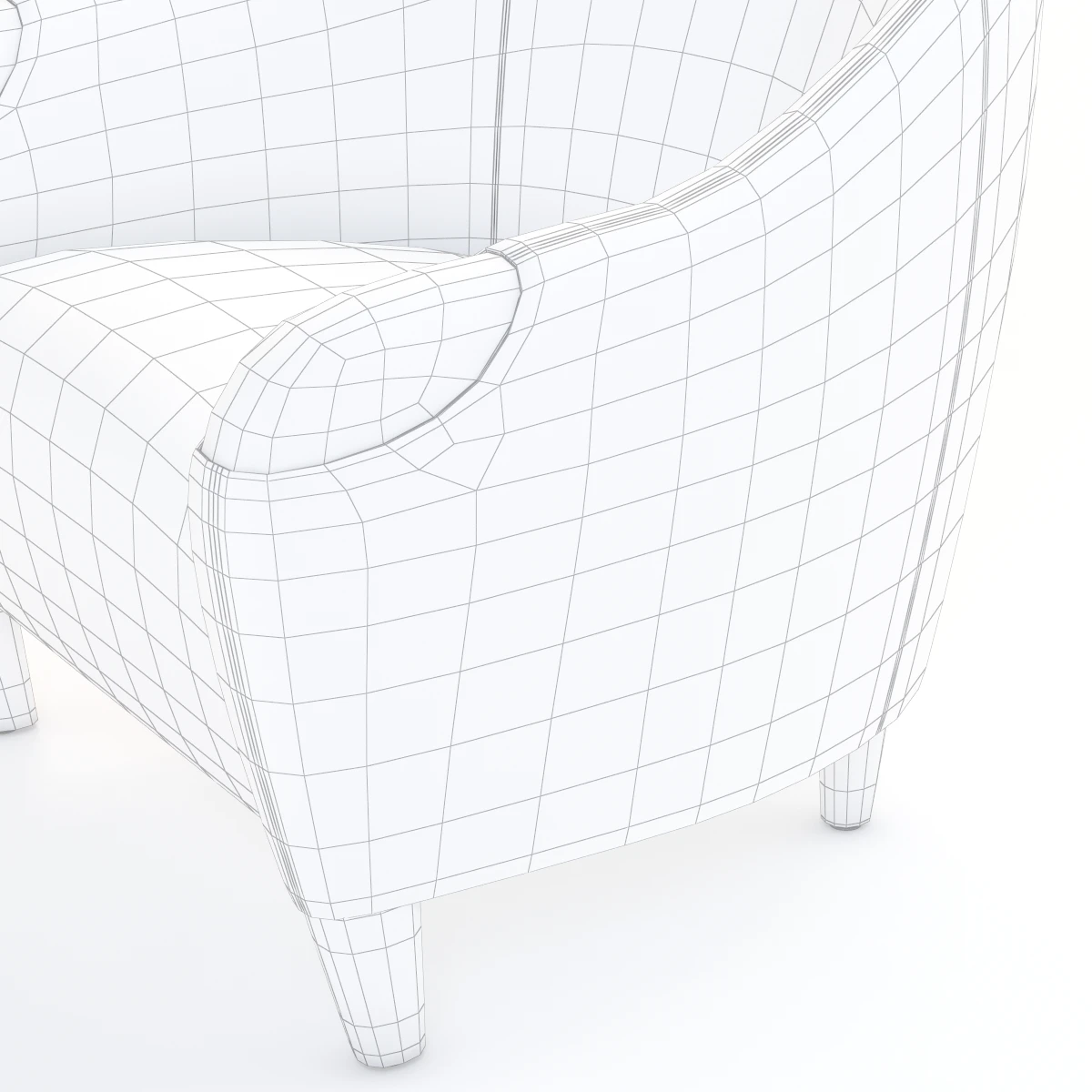 Nemschoff Florabella Lounge Chair 3D Model_09