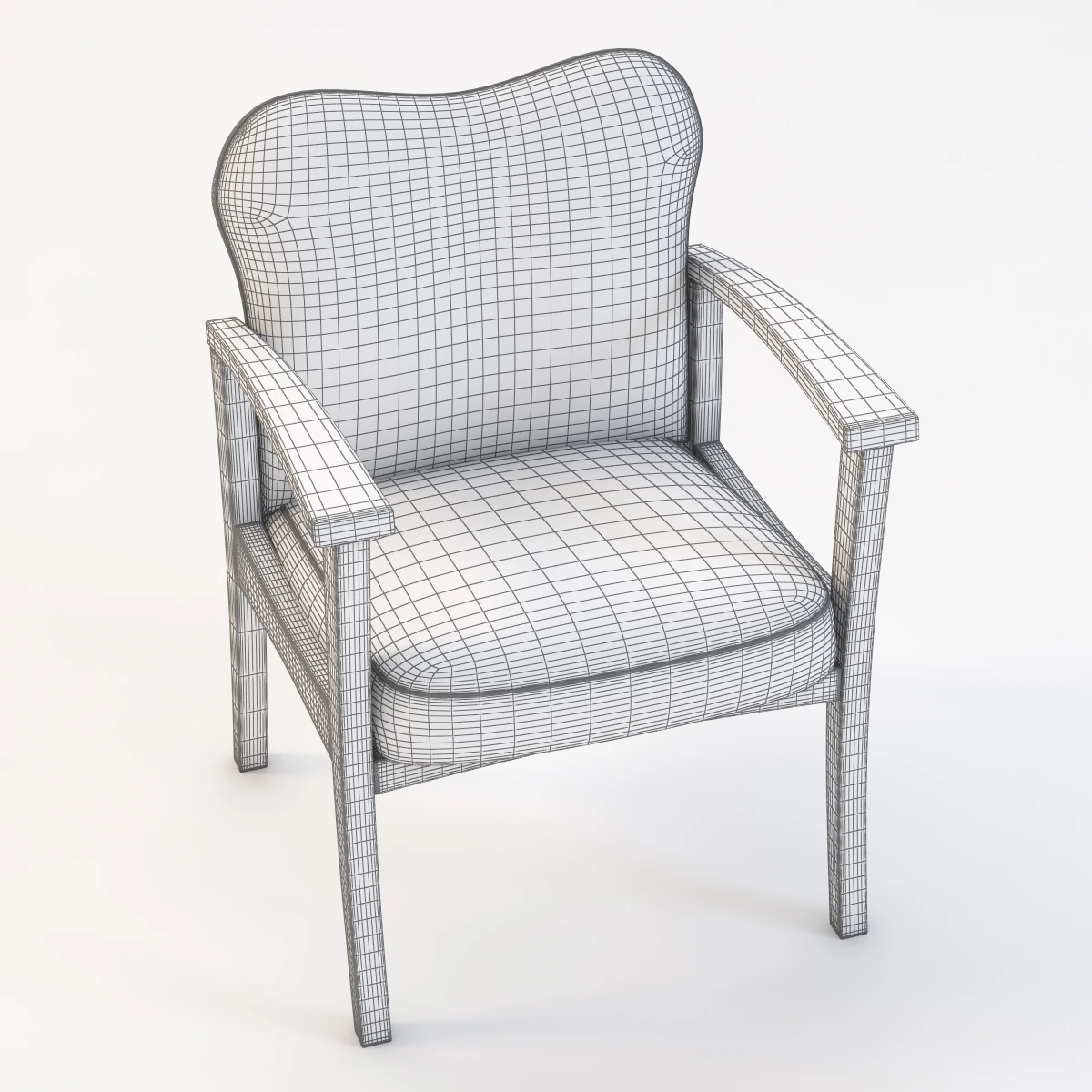 Nemschoff Torii Multiple Seating Armchair Module 3D Model_011