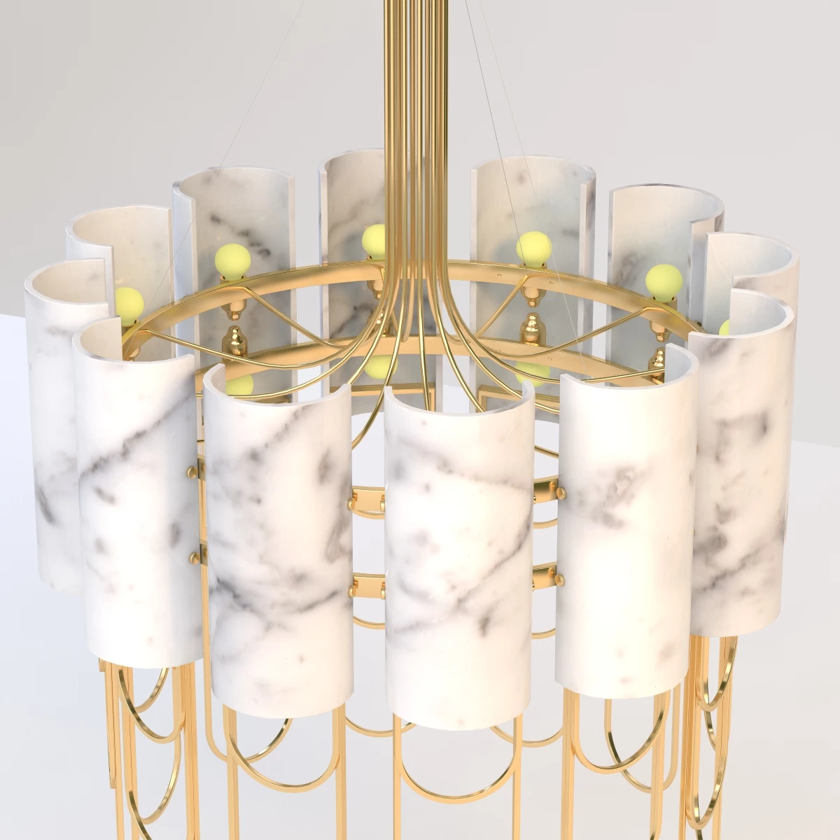 Niagara Suspension Lamp 3D Model_06