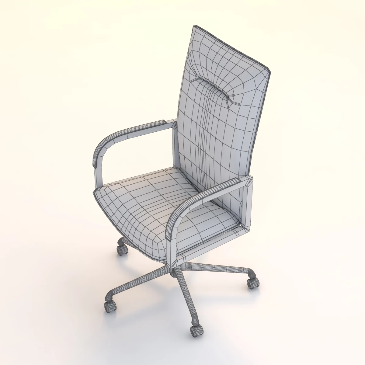 Norman Office Chair 3D Model_05