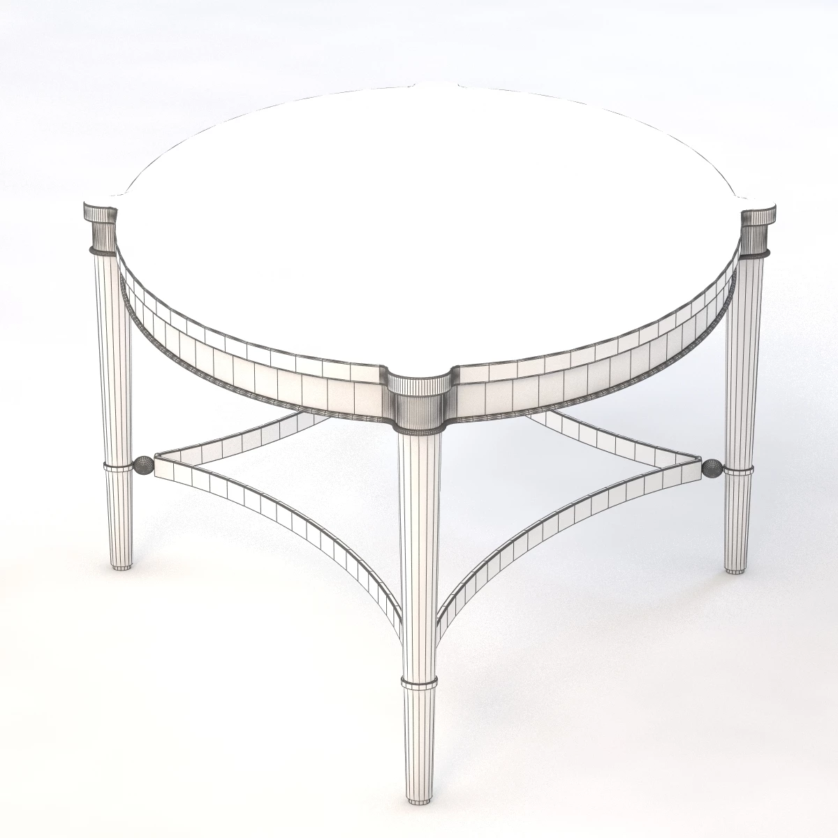 Olivia Coffee Table 3D Model_05