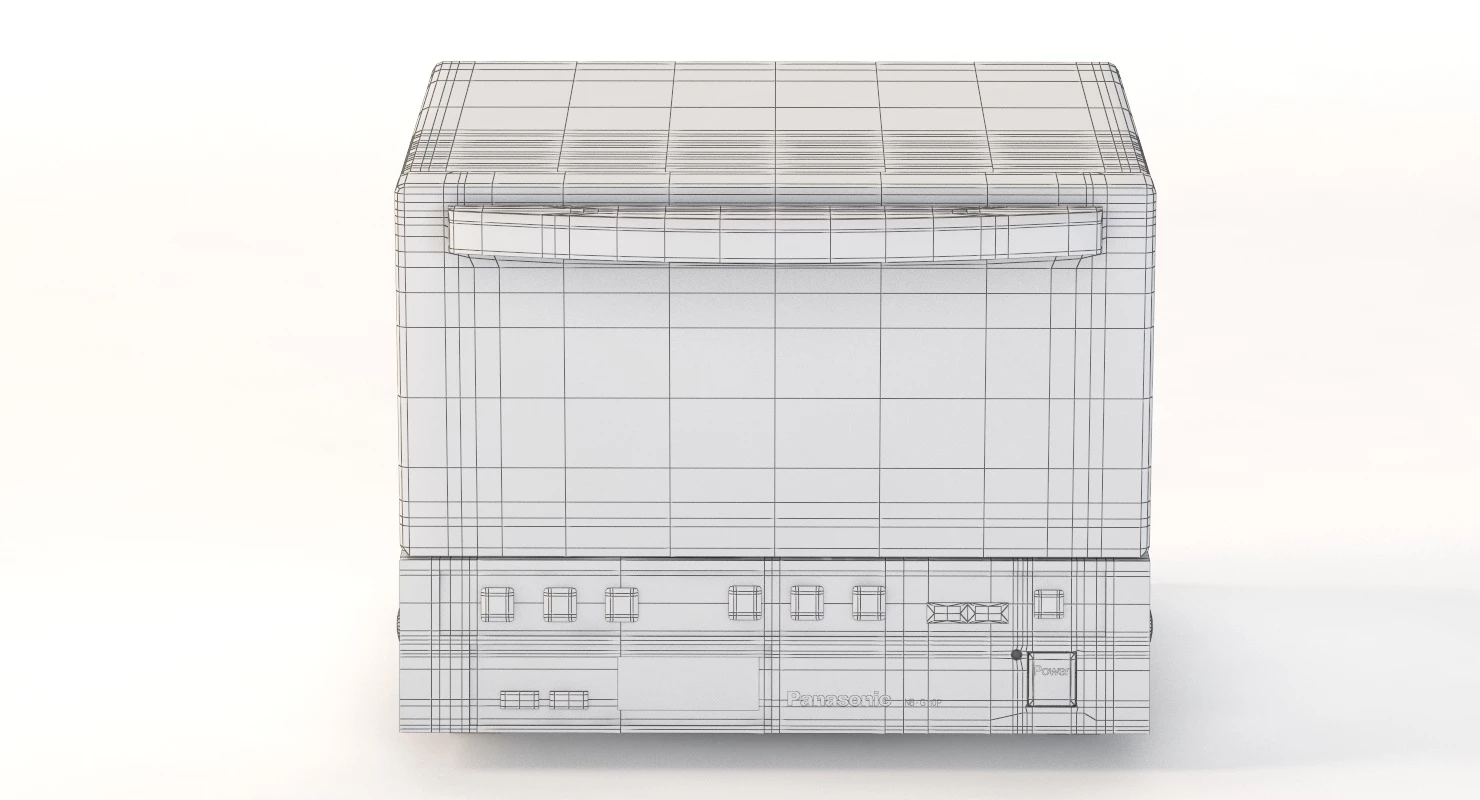 Panasonic Flashxpress Toaster Oven With Double Infrared Heating 3D Model_011