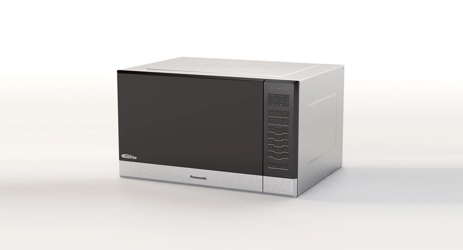 Panasonic NN SN686S Microwave Oven 3D Model_01