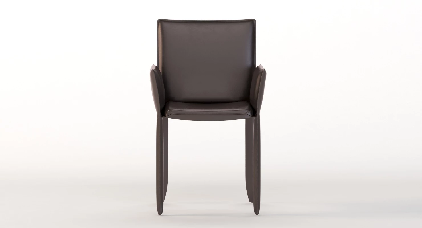 Piuma Dining Armchair by Studio Kronos 3D Model_09