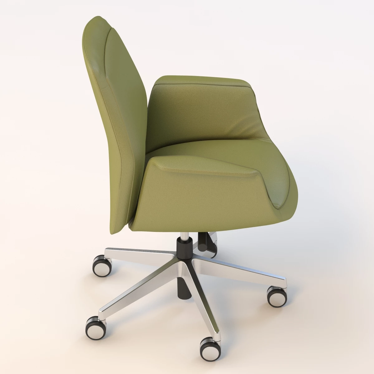 Poltronafrau Downtown Meeting Chair 3D Model_05