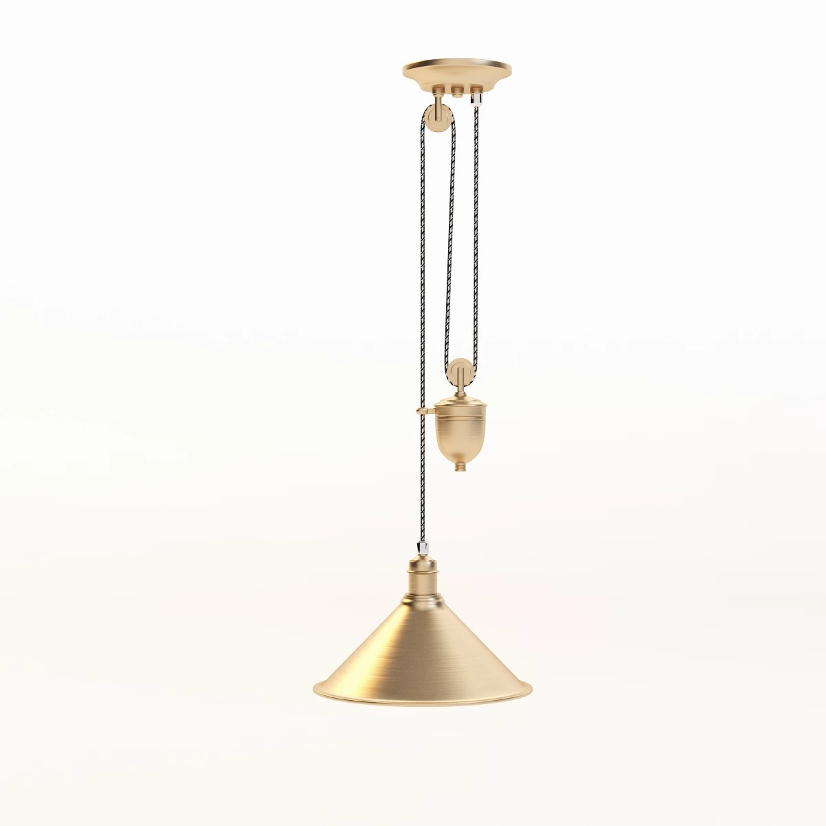 Provence Rise And Fall Ceiling Pendant 3D Model_01