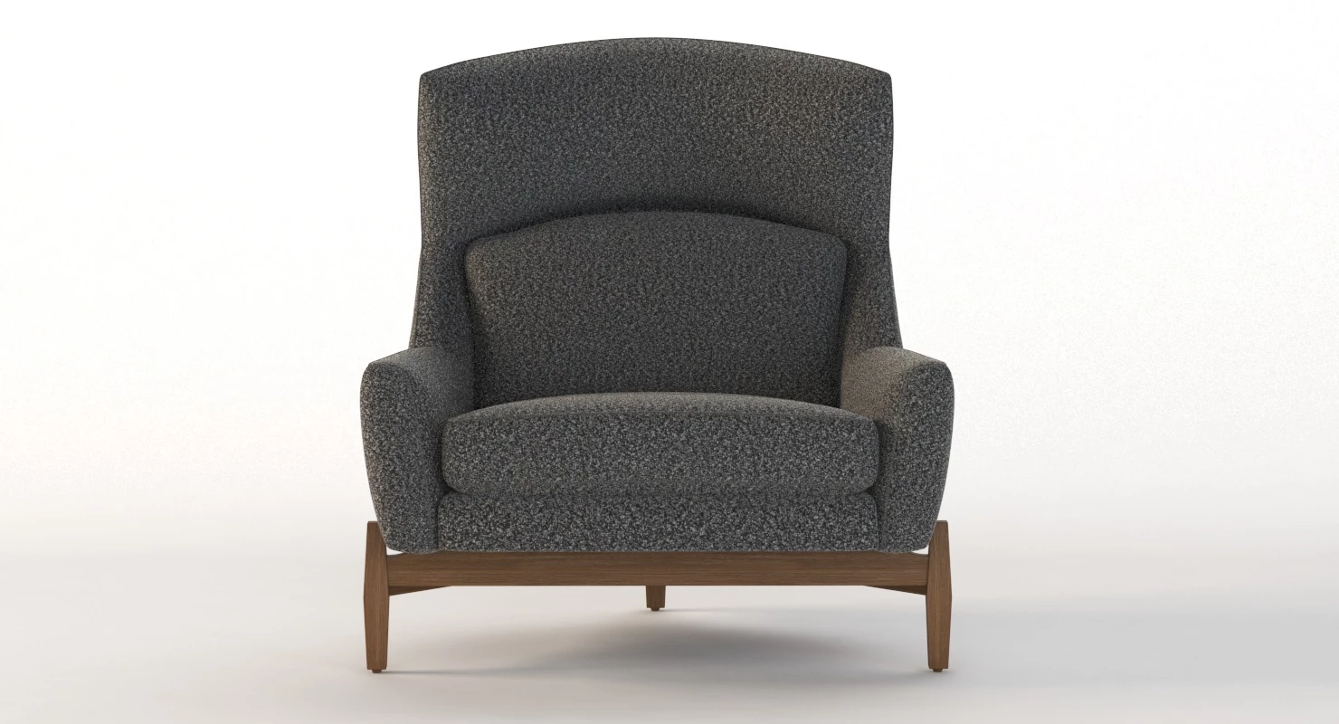 Ralph Pucci Jens Risom Big Chair 3D Model_04