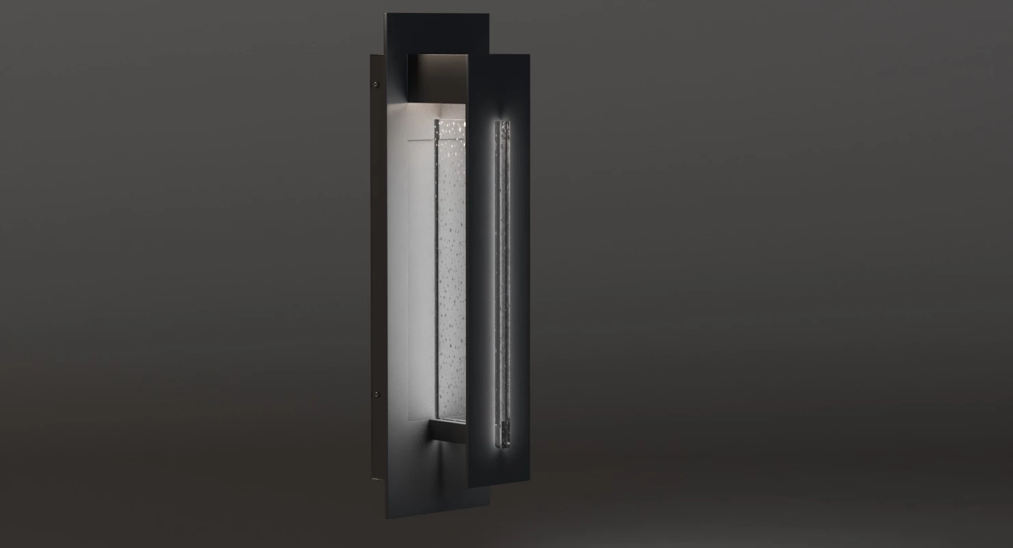 River Path Led Outdoor Wall Light Bkt 3D Model_08