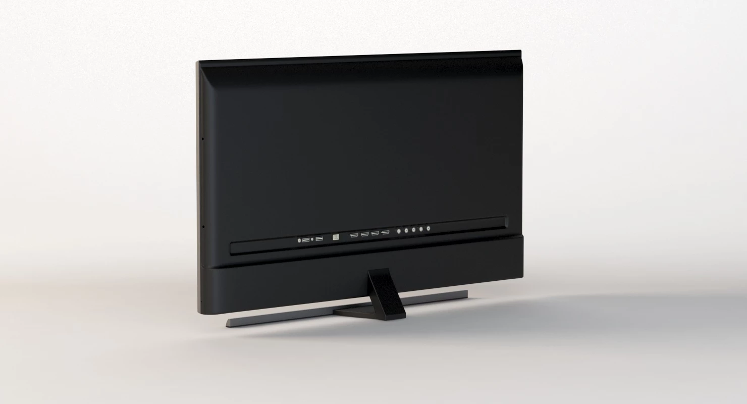 Samsung 85 Inch 4k Smart Led Tv 3D Model_09