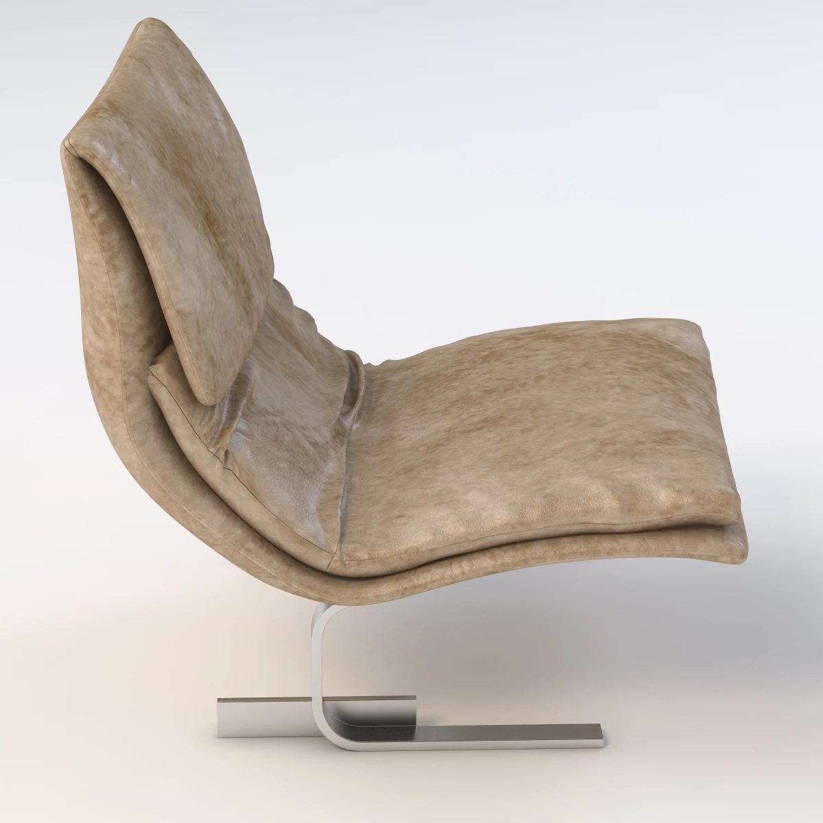 Saporiti Italia Onda Lounge Chair 3D Model_05