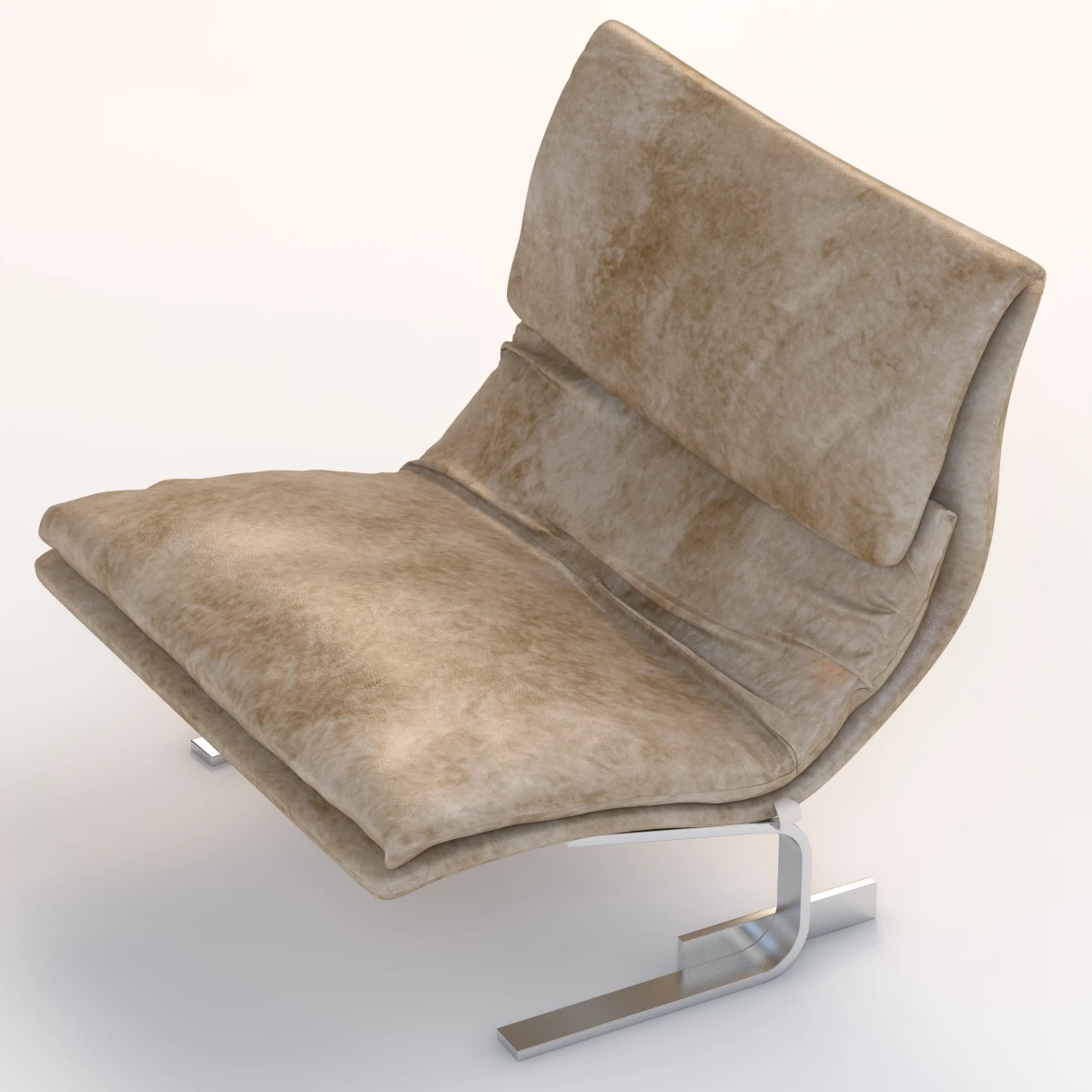 Saporiti Italia Onda Lounge Chair 3D Model_012