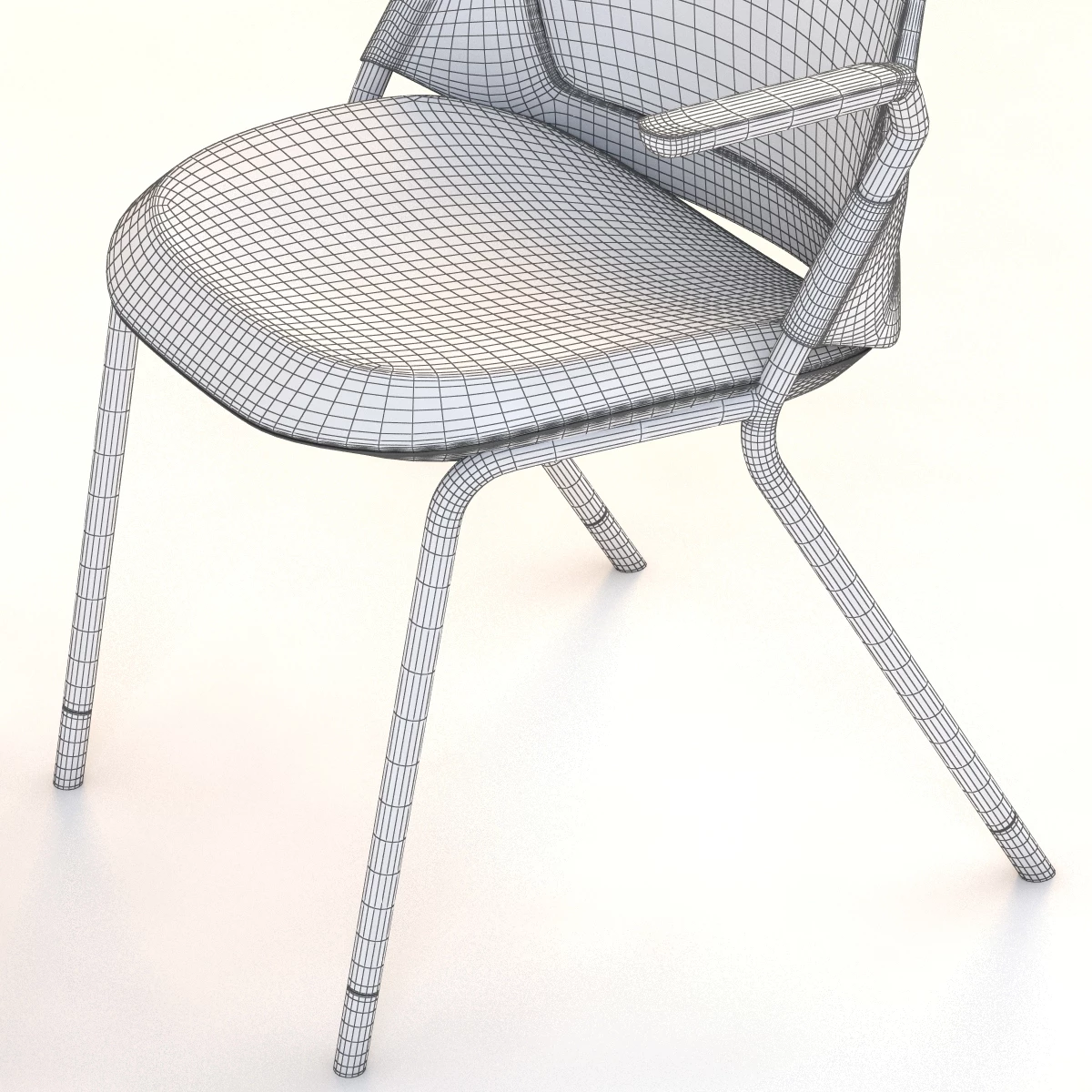 Sayl Side Chair 4 Leg Base 3D Model_011