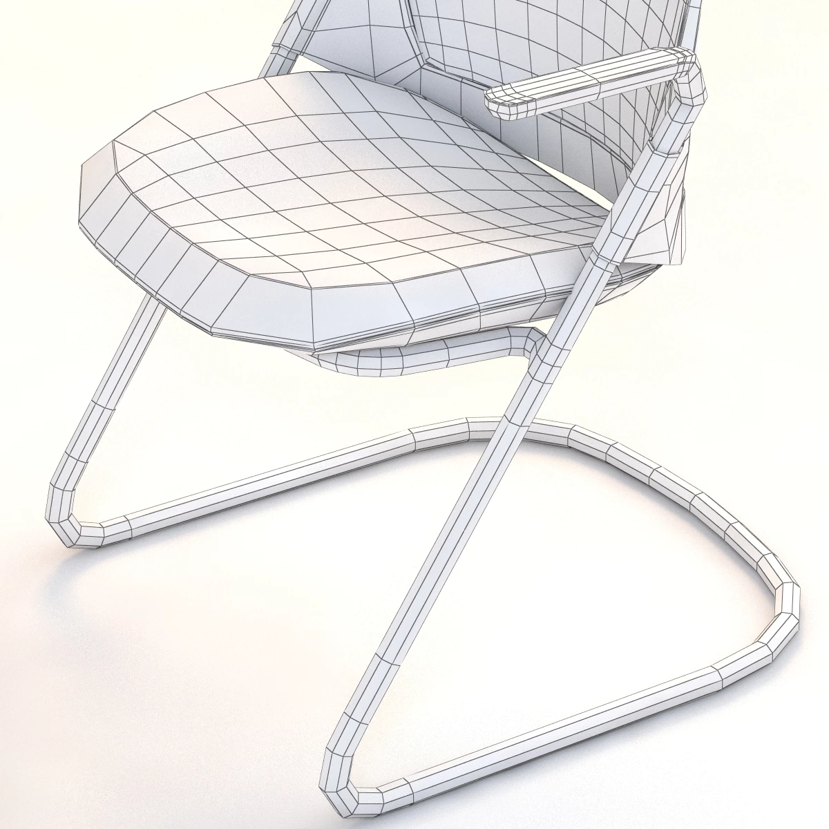 Sayl Side Chair Sled Base 3D Model_012