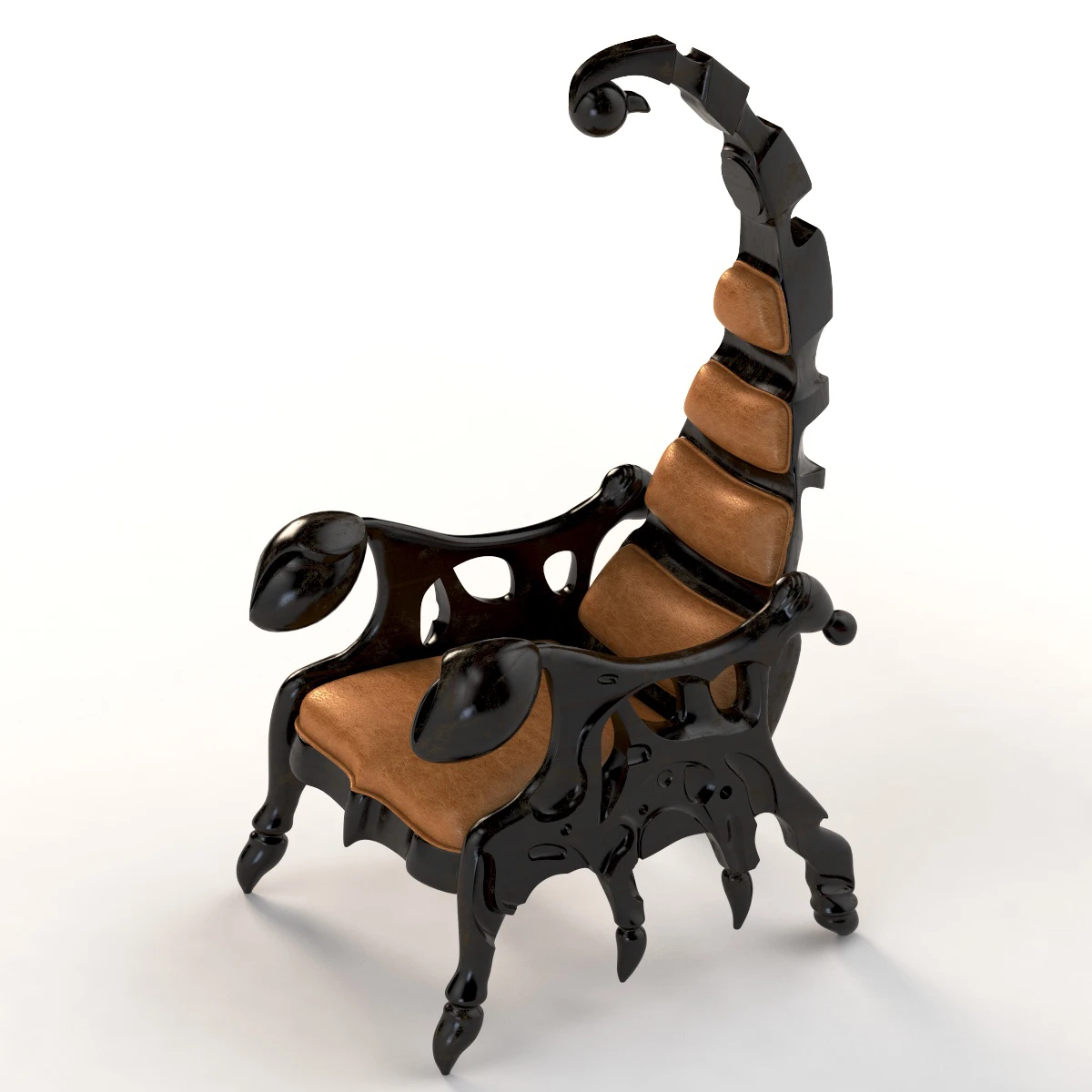 Giant Scorpion King Chair 3D Model_05