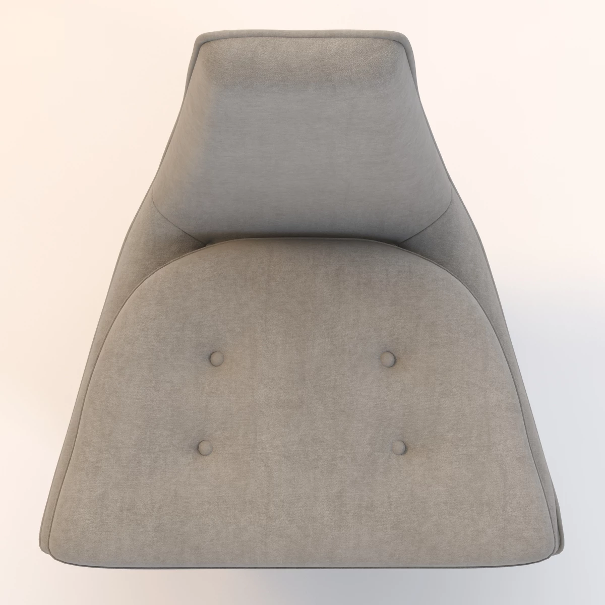 Sculptural Lounge Chair by Karpen 3D Model_010