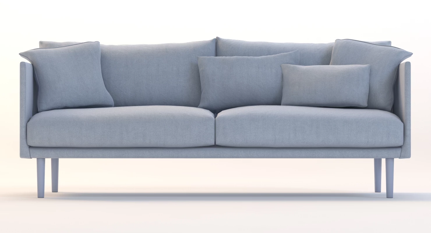 Slim Sofa by Jaakko Mantyla 3D Model_013