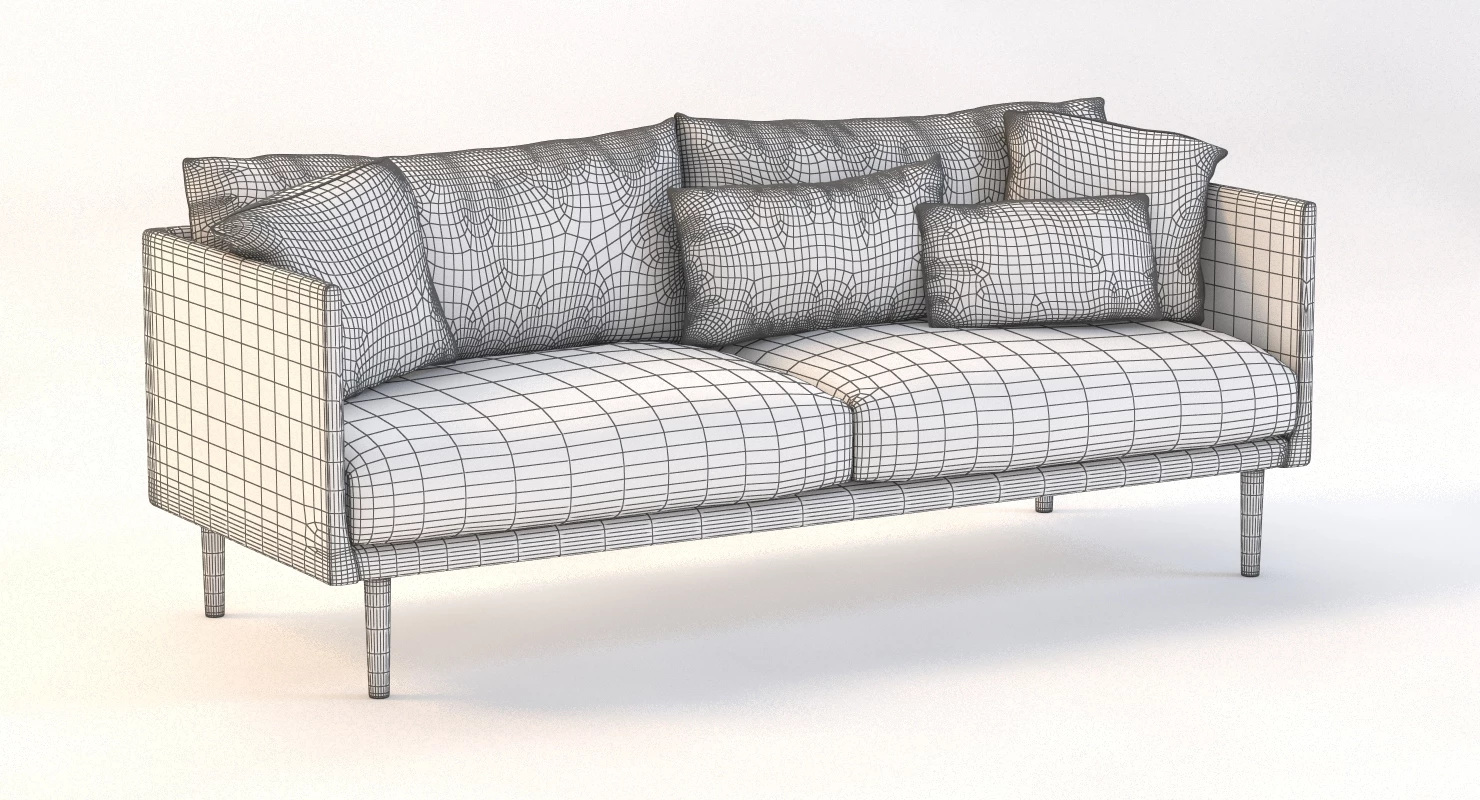 Slim Sofa by Jaakko Mantyla 3D Model_04