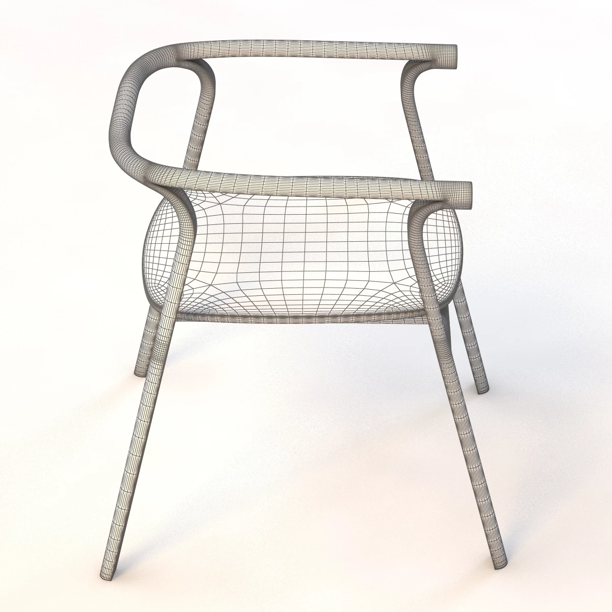 Splinter Chair 3D Model_06