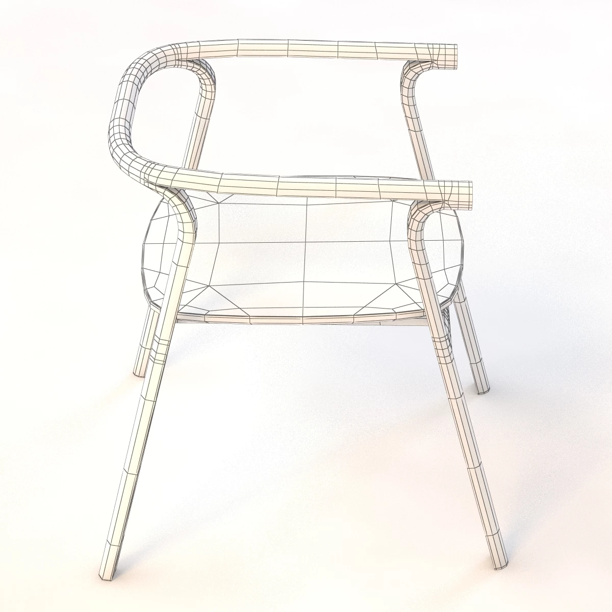 Splinter Chair 3D Model_07