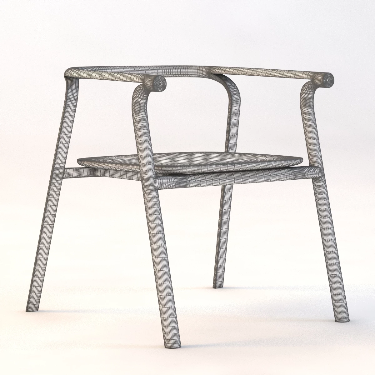 Splinter Chair 3D Model_03