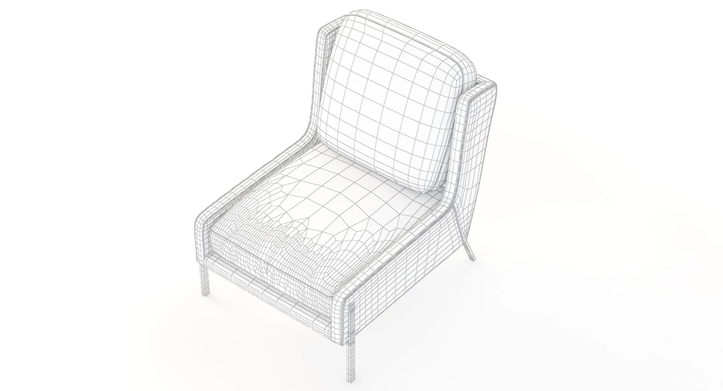 Stellar Works Blink Easy Chair 3D Model_011