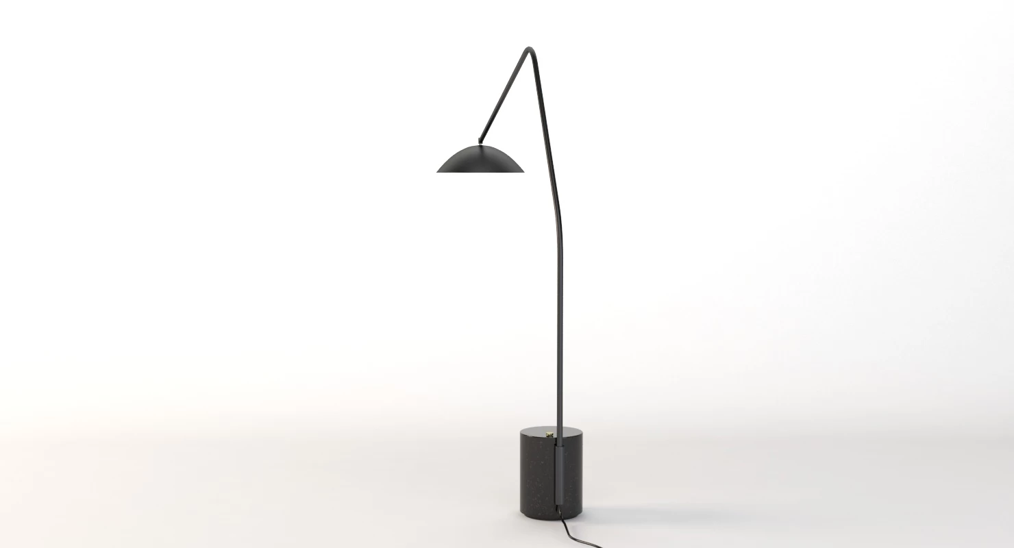 Sten Floor Lamp By Norm Architects 3D Model_07