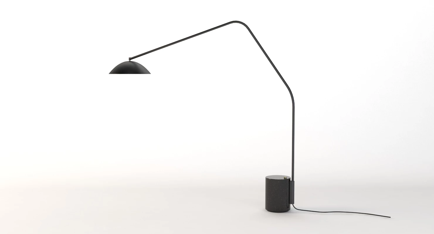 Sten Floor Lamp By Norm Architects 3D Model_08