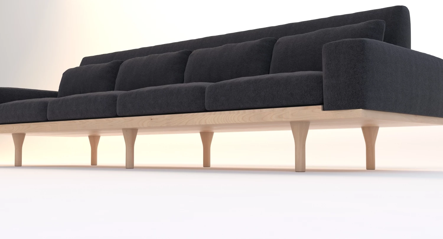 The Australia Sofa Four Seater 3D Model_08