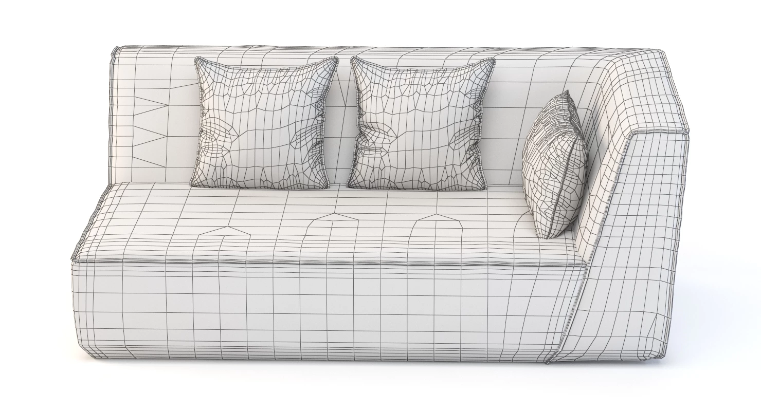 The Cubit Multi Modular Corner Sofa 3D Model_010
