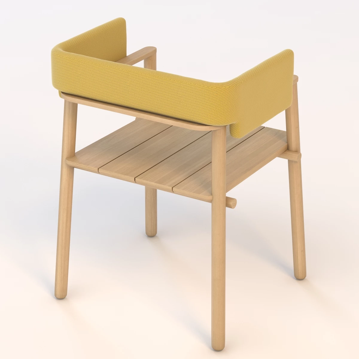 THINKK Studio Arms chair 3D Model_06
